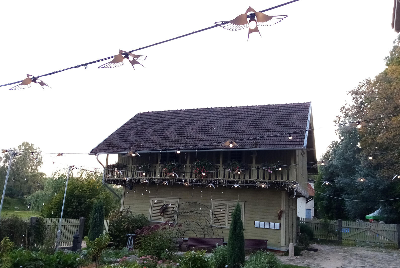 Valmieras muzeja garšaugu dārziņa lampas