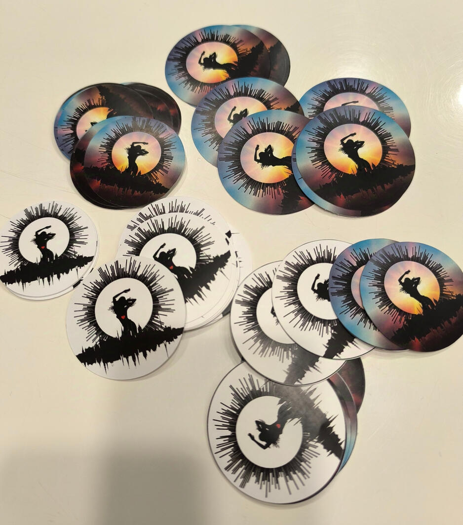 Uzlīmju dizains, uzlīmes